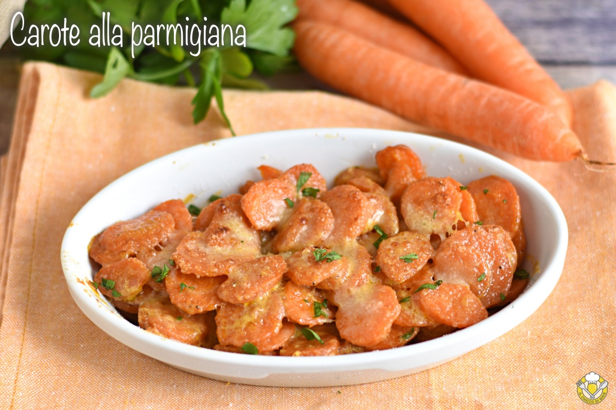 carote alla parmigiana ricetta gustosa per cucinare le carote saporite il chicco di mais