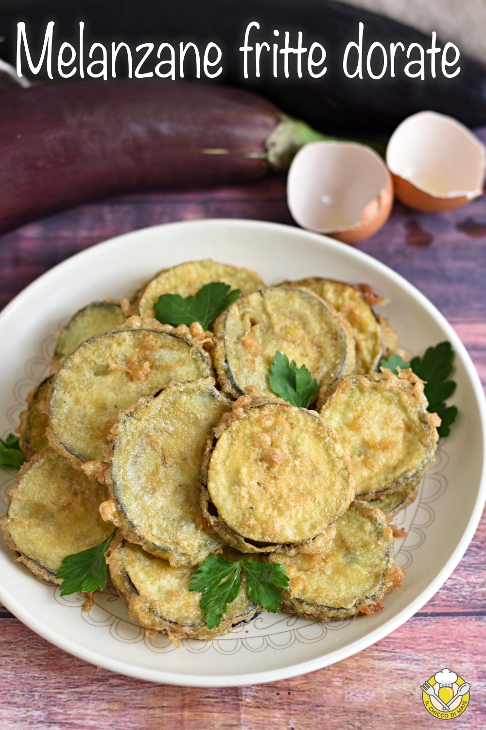 v_ melanzane fritte dorate con farina e uovo ricetta melanzane a fette indorate e mornide croccanti il chicco di mais