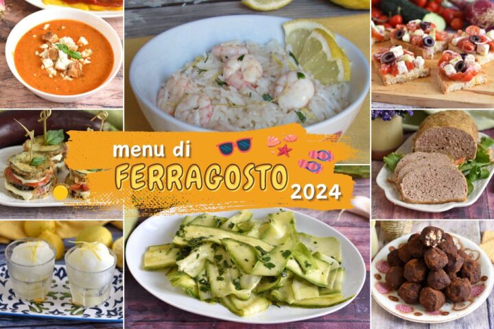 menu di ferragosto 2024 piatti freddi senza cottura ricette estive fresche facili veloci il chicco di mais