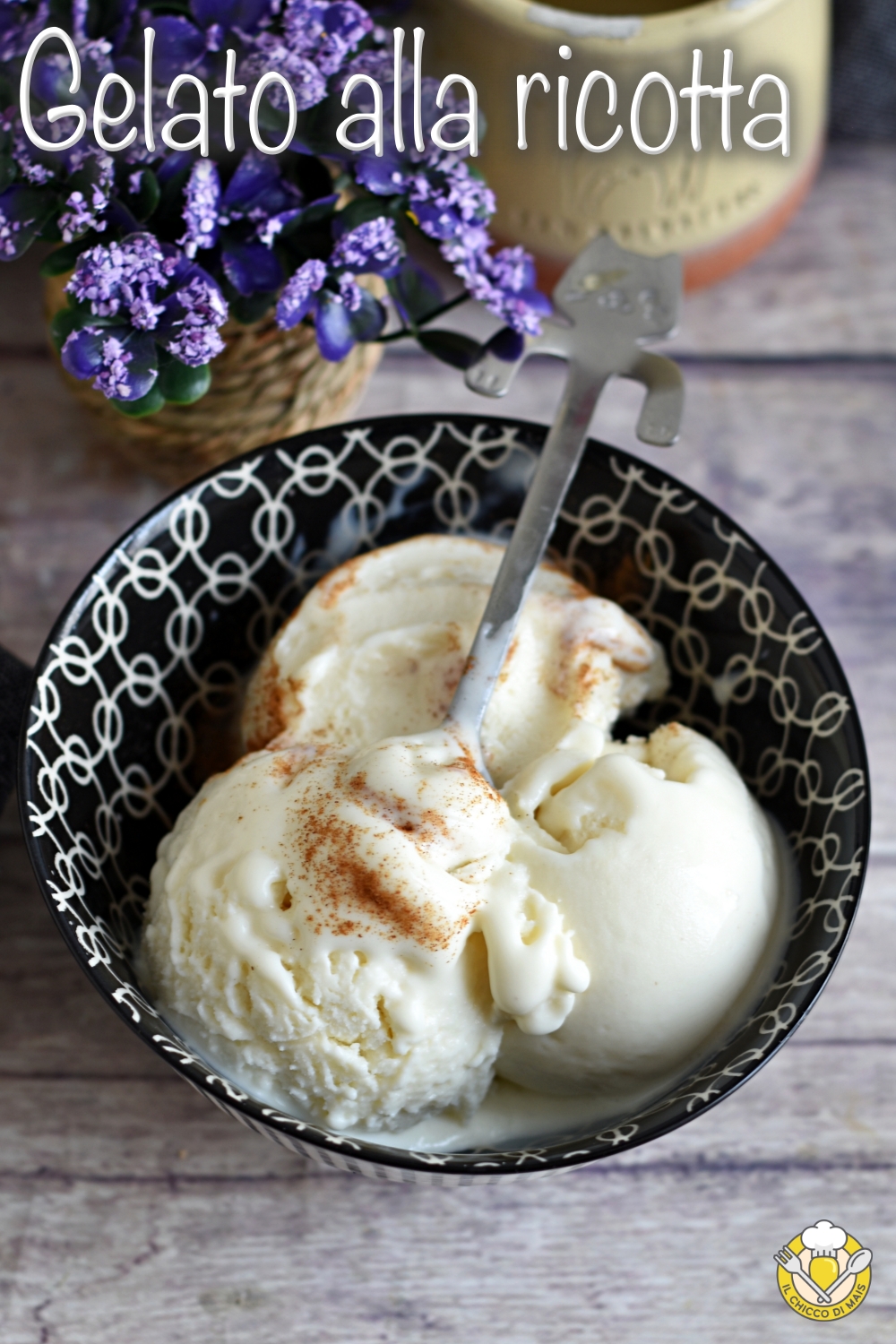 v_ gelato alla ricotta senza uova ricetta romana con o senza gelatiera il chicco di mais