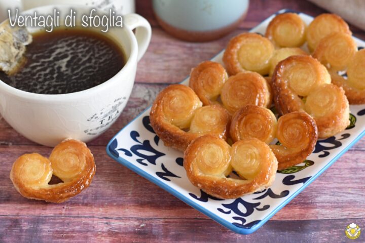 ventagli di sfoglia dolci ricetta prussiane dolci veloci in 5 minuti il chicco di mais