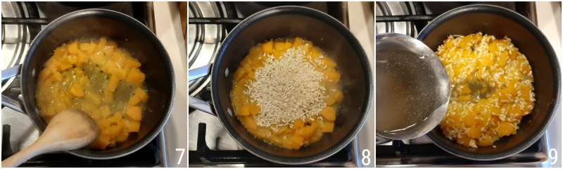 Risotto zucca e provola cremoso e filante: ricetta autunnale facile