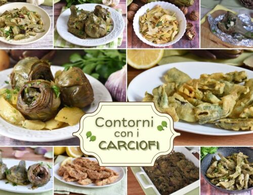 Contorni con i carciofi