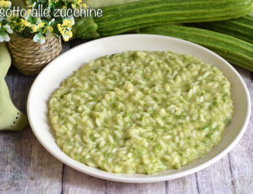 Risotto alle zucchine