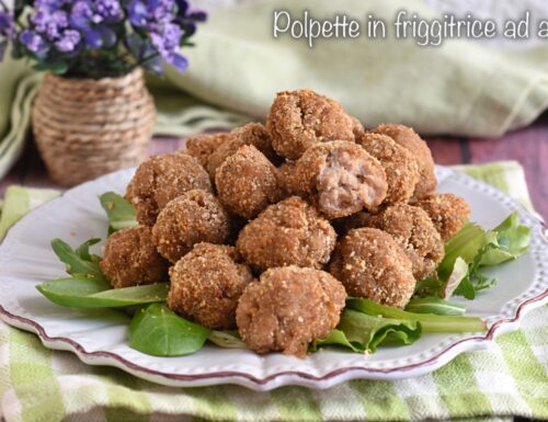 Polpette in friggitrice ad aria