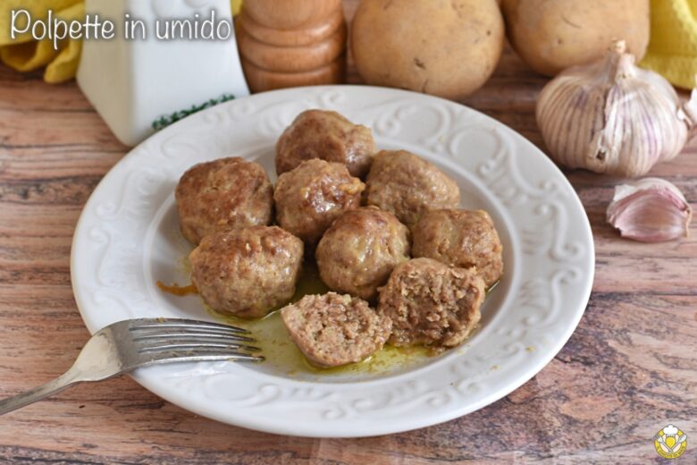 Polpette in umido in bianco
