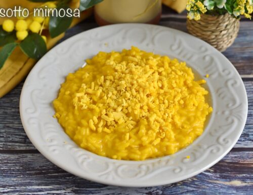 Risotto mimosa