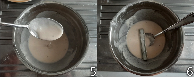 c. immergere gli asparagi nella pastella