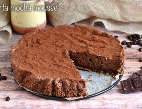 Torta mocha mousse (cioccocaffè)