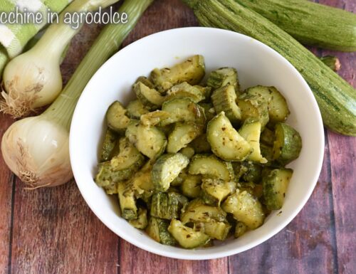 Zucchine in agrodolce