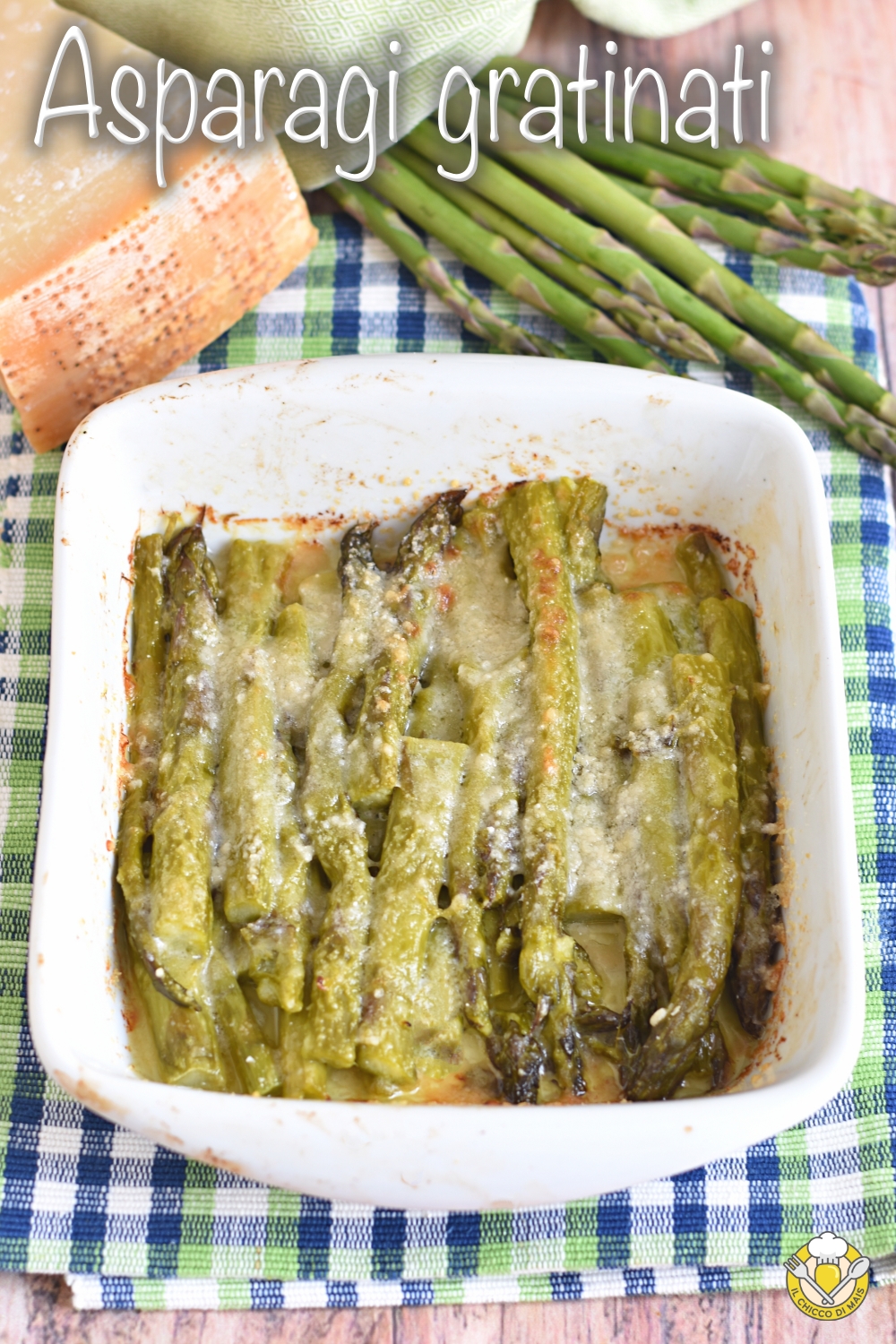 v_ asparagi gratinati al forno con burro e parmigiano ricetta gustosa per cucinare gli asparagi come contorno il chicco di mais