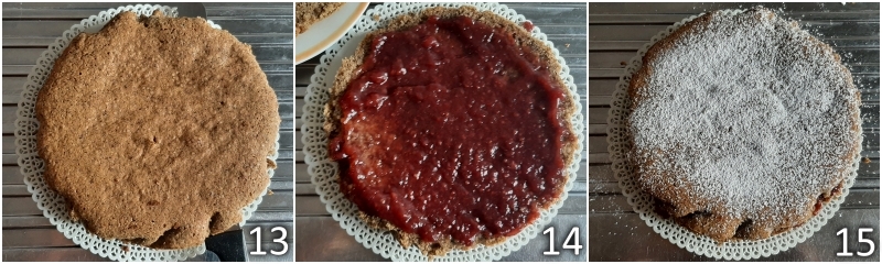e. farcire la torta tipica del trentino alto adige con marmellata di mirtilli rossi