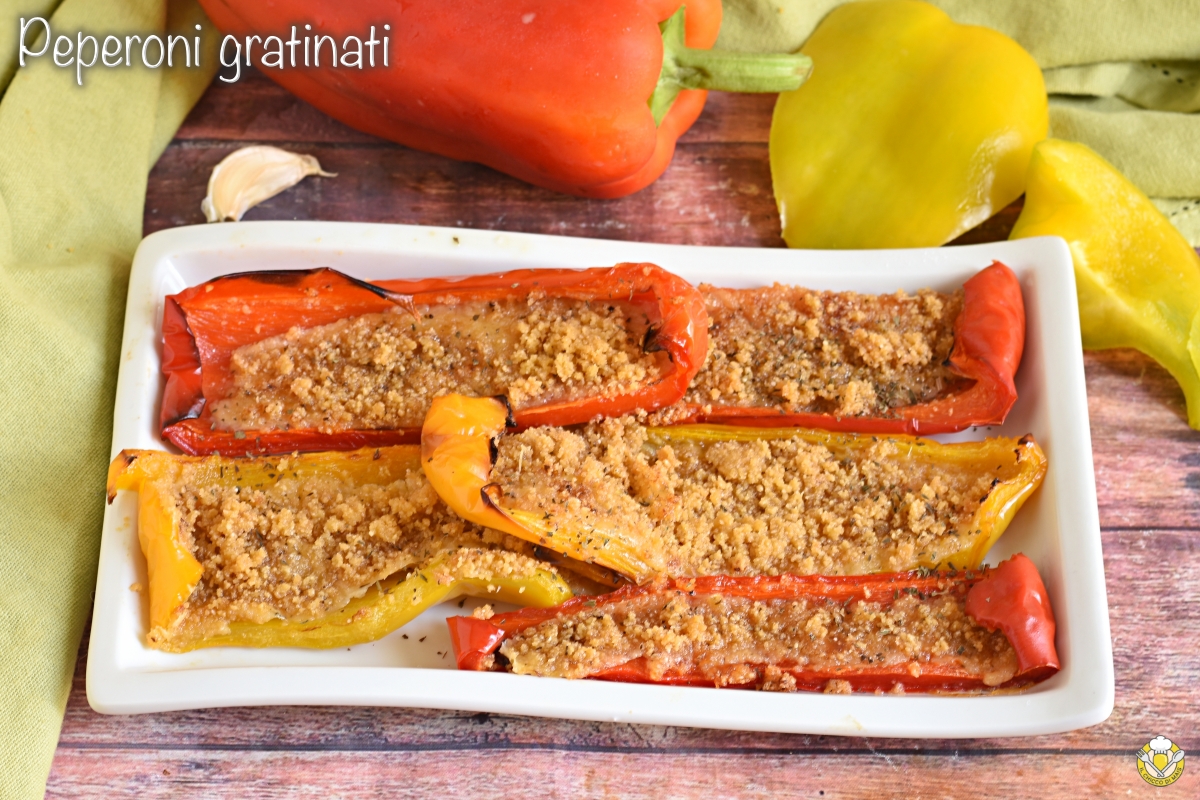 peperoni gratinati al forno o in friggitrice ad aria ricetta per farli saporiti il chicco di mais