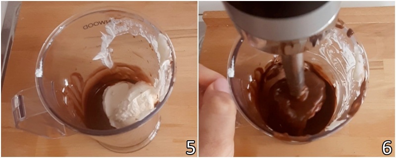c. unire lo yogurt greco magro e frullarlo brevemente con il minipimer