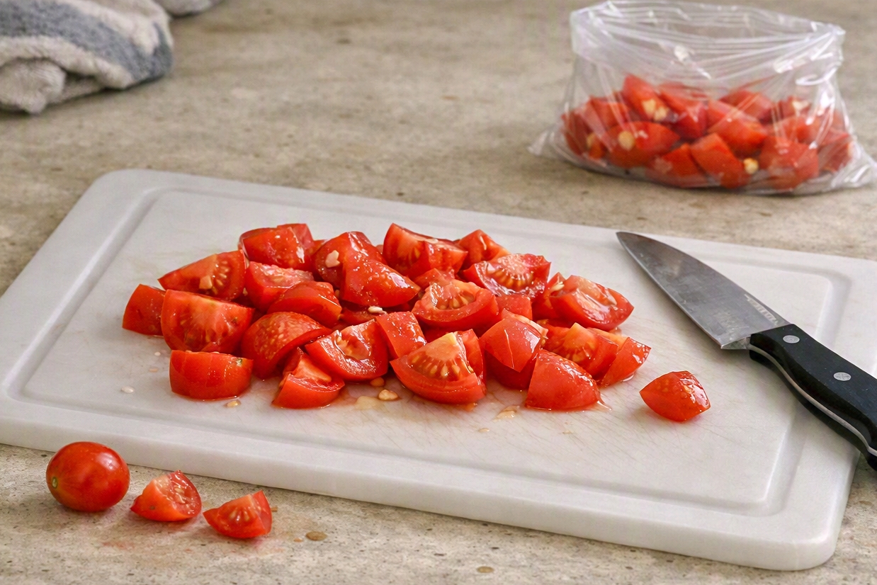 come congelare i pomodori freschi