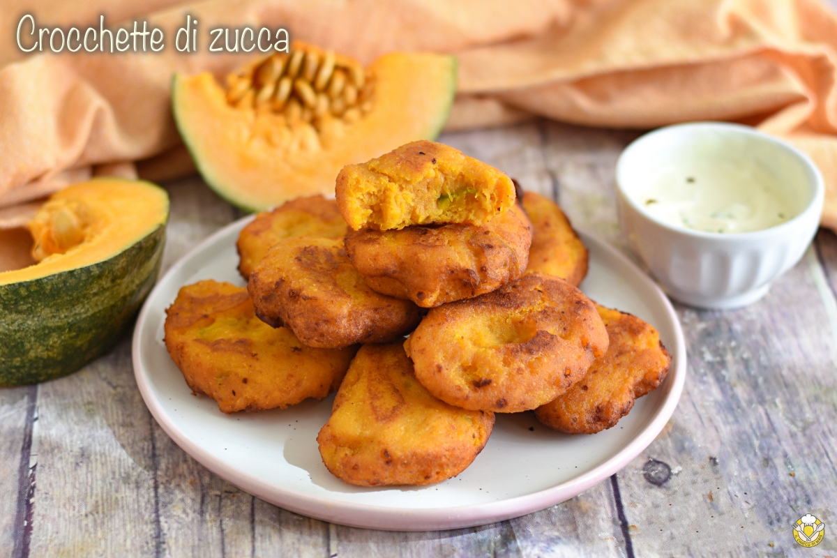 crocchette di zucca delica facili e veloci solo 4 ingredienti fritte al forno o in friggitrice ad aria il chicco di mais