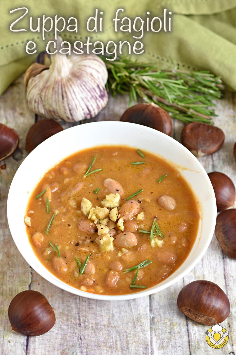 v_ zuppa di fagioli e castagne cremosa ricetta autunnale gustosa il chicco di mais