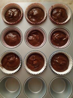 muffin al cioccolato da cuocere
