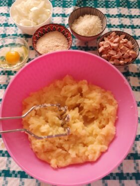 ingredienti per i tortini di patate farciti