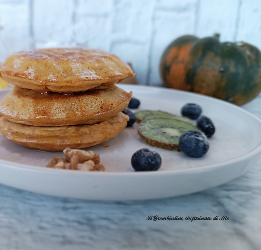 Pancakes Soffici Alla Zucca Il Grembiulino Infarinato Di Ale