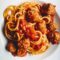Spaghetti con polpettine - Spaghetti and Meatballs