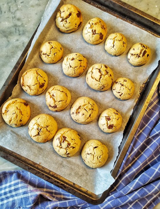 Biscotti al caffè e cioccolato