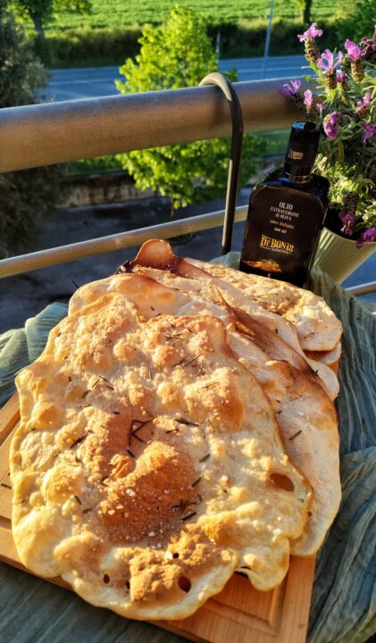 Schiacciatine al rosmarino del forno