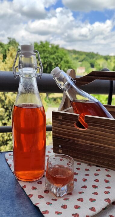 Liquore alla fragola 