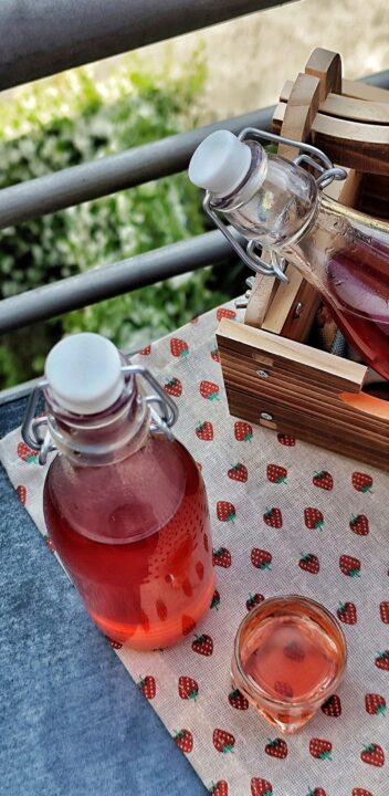 Liquore alla fragola 