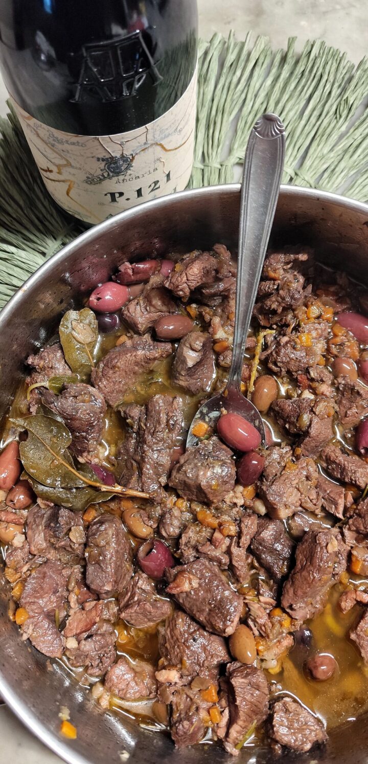 Cinghiale in salmì alla marchigiana