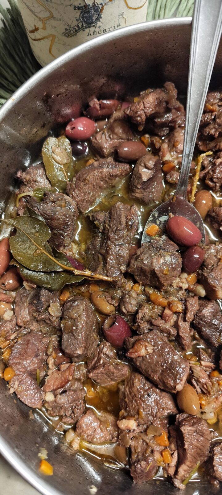 Cinghiale in salmì alla marchigiana