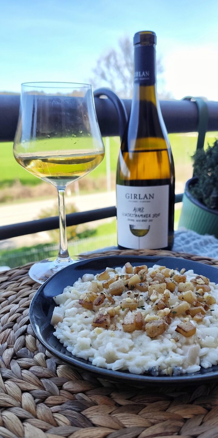 Risotto cacio e pere
