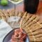 Spiedini di mortadella grigliata con salsa cremosa