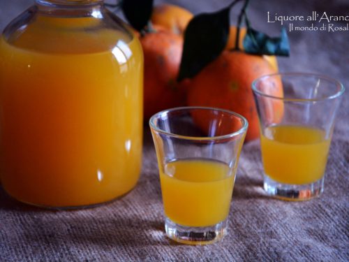 Liquore all’Arancia (Ricetta tradizionale e Bimby)