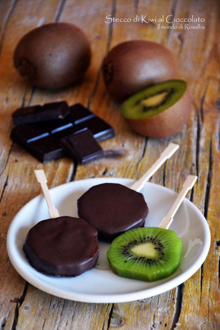 Stecco di Kiwi al Cioccolato