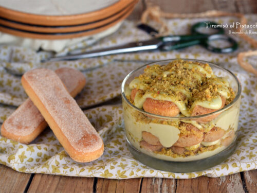 Tiramisù al Pistacchio (Ricetta tradizionale e Bimby)