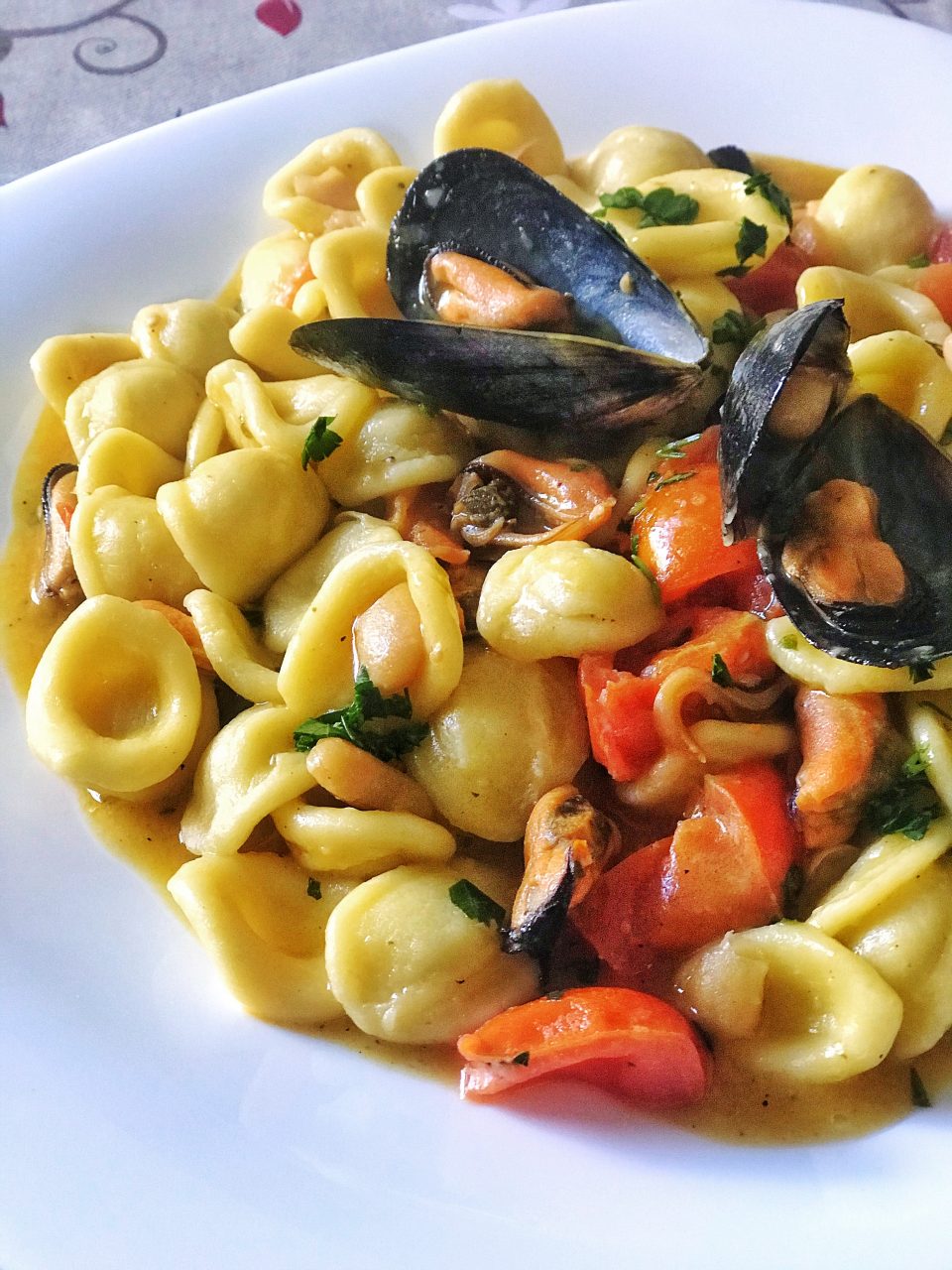 ORECCHIETTE CON COZZE E CANNELLINI ilpugliesechecucina