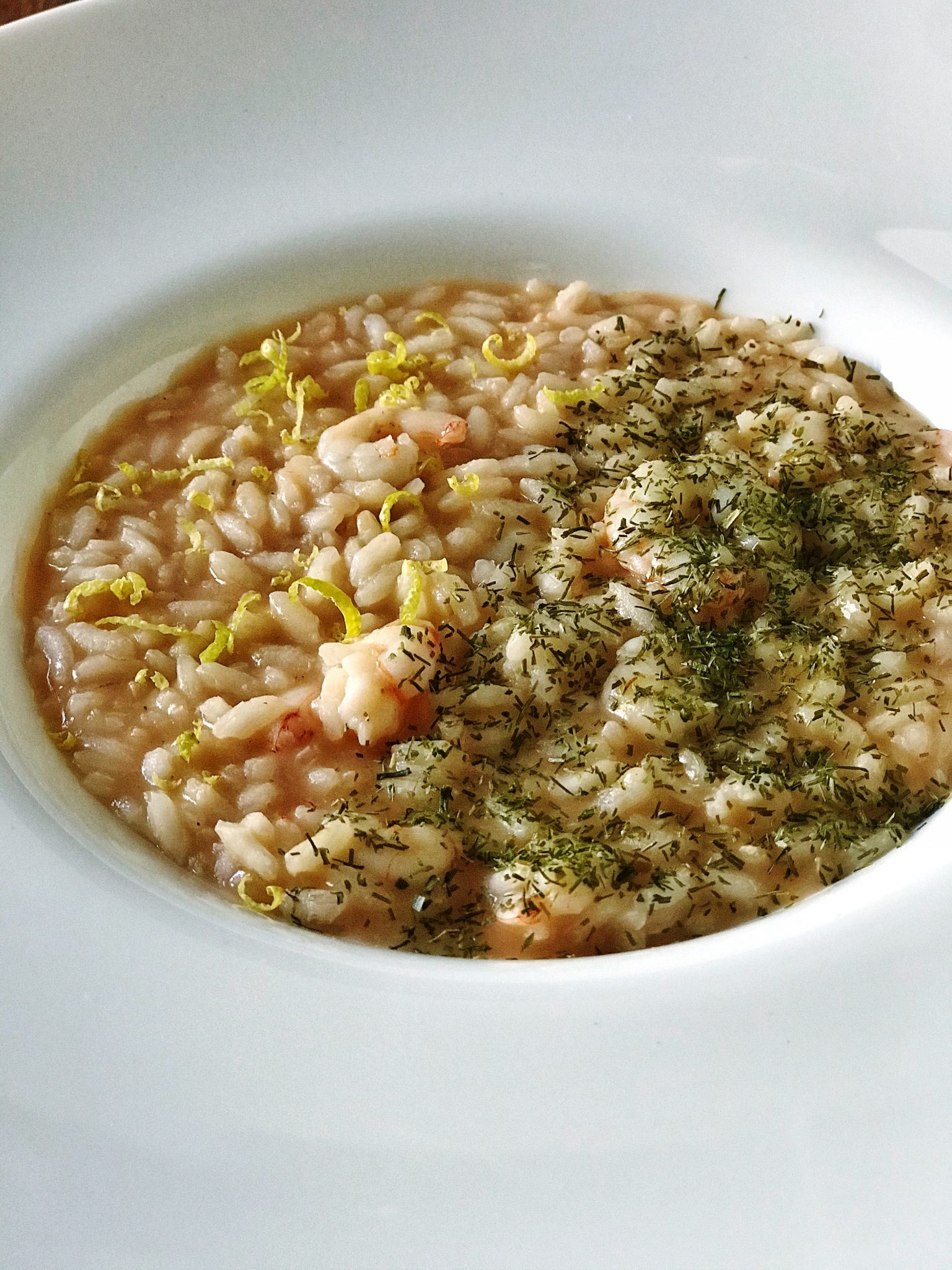 risotto gamberetti e limone bimby
