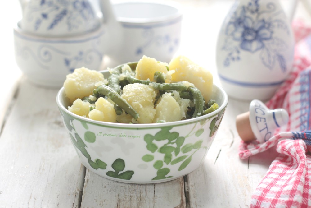 Fagiolini e patate lesse