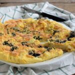 Frittata con cavolfiore e cavolo nero