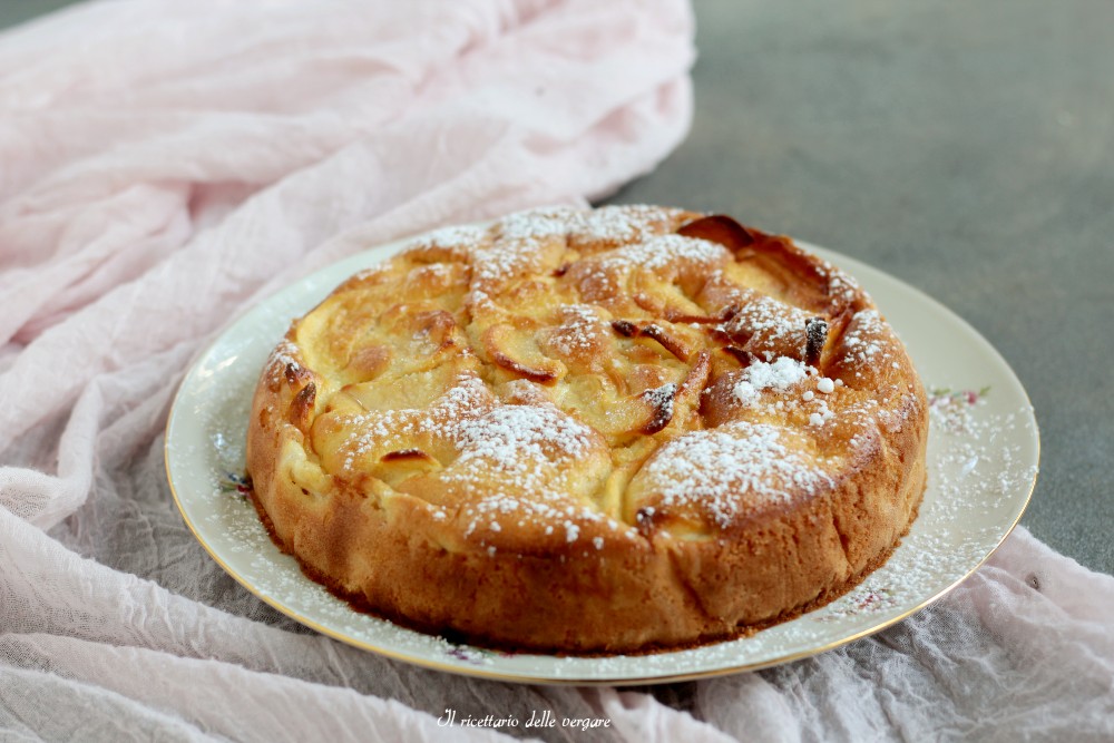 Torta di mele senza lattosio
