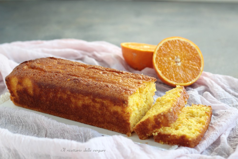 Plumcake all'arancio