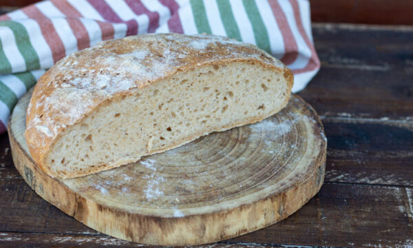 Pane a lunga lievitazione senza glutine