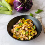 pasta fredda con verdure grigliate