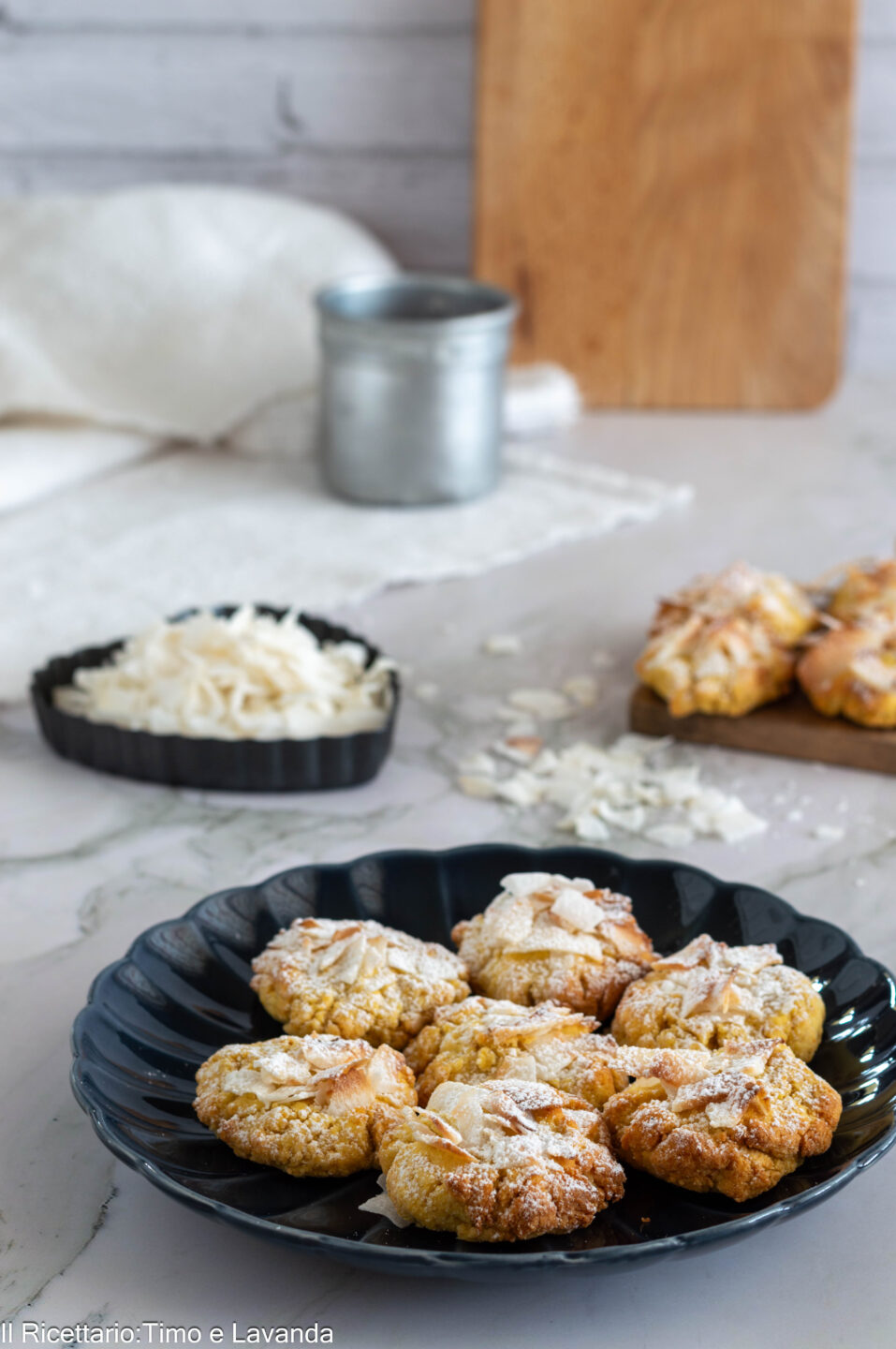 biscotti al cocco con farina di riso