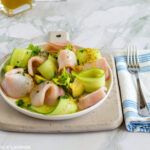 carpaccio di pesce spada con cetrioli