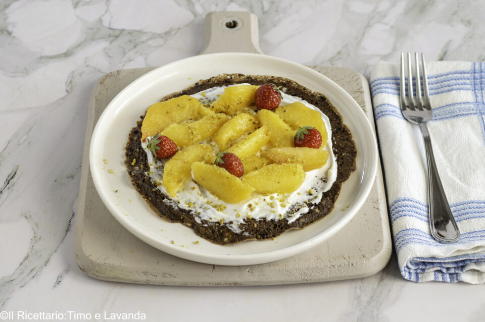 omelette dolce al cacao