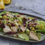 insalata di salmone fresco