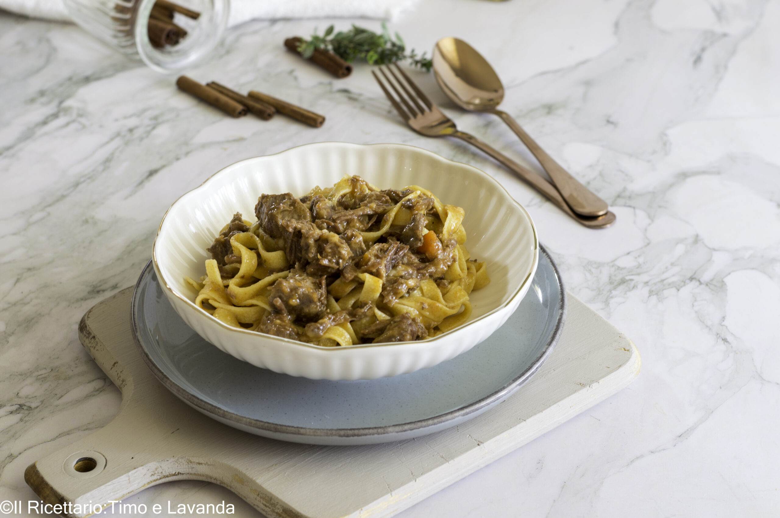 tagliatelle al cinghiale