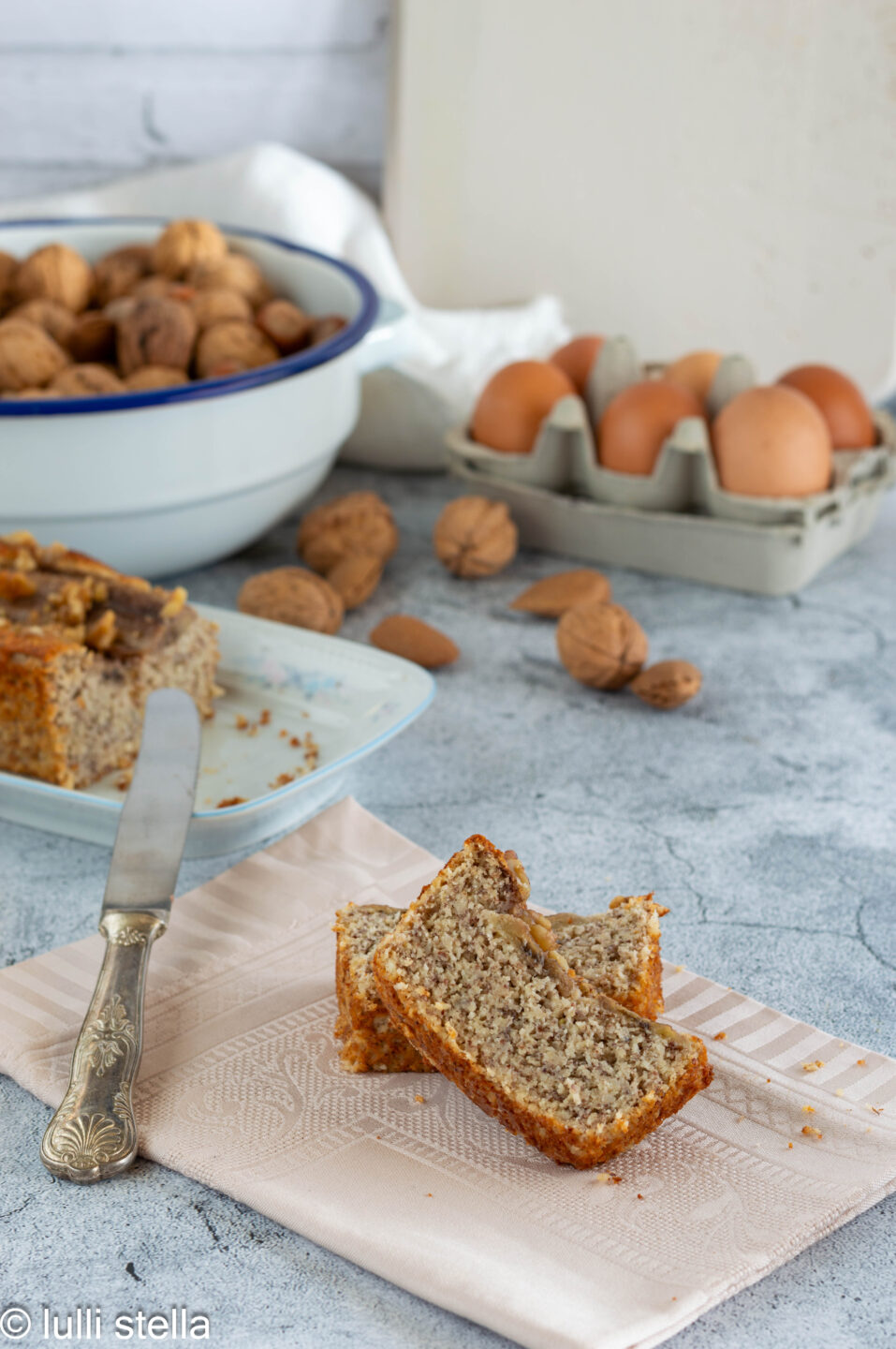fetta banana bread low carb interno soffice e umido senza zucchero